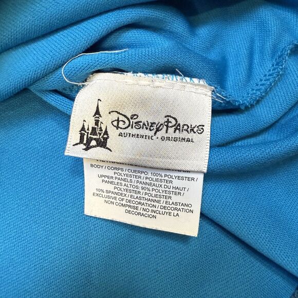 Nike Golf Walt Disney World Tour Performance Pullover Mens 2XL Blue Quarter Zip - Picture 5 of 12